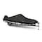 Eevelle Boat Cover JON STYLE BASS BOAT, Outboard Fits 9ft 6in L up to 75in W Black SFJB0975B-BLK - alternate 1